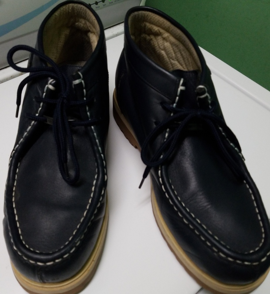 Buffalino B Boots Men's Leather Boots Color Blue